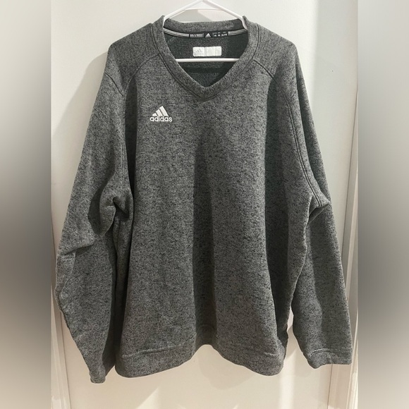 adidas Other - Adidas Men’s Gray V-Neck Sweatshirt, size 2XL